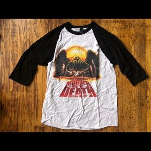 Murder by Death band medium 3/4 sleeve ringer tshirt